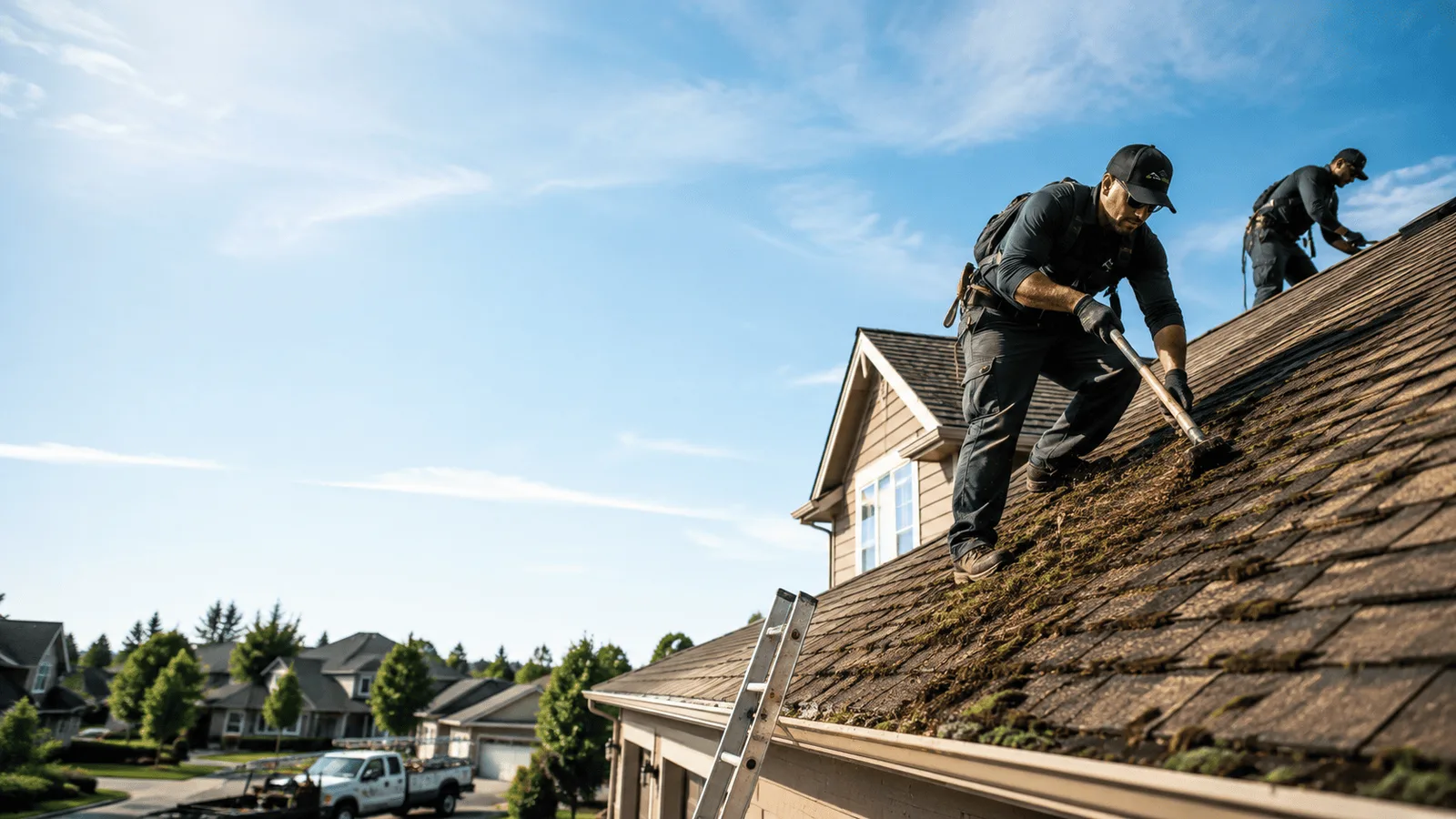 Roof Moss Removal in Waller, TX near me